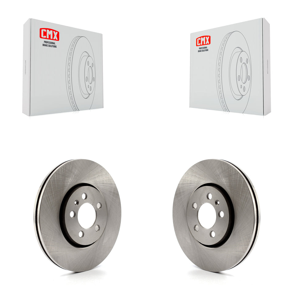 Front Disc Brake Rotors Pair For Volkswagen Jetta Beetle Golf K8-100309