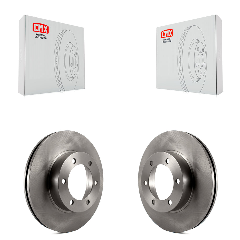 Front Disc Brake Rotors Pair For Toyota Tundra Sequoia K8-100315