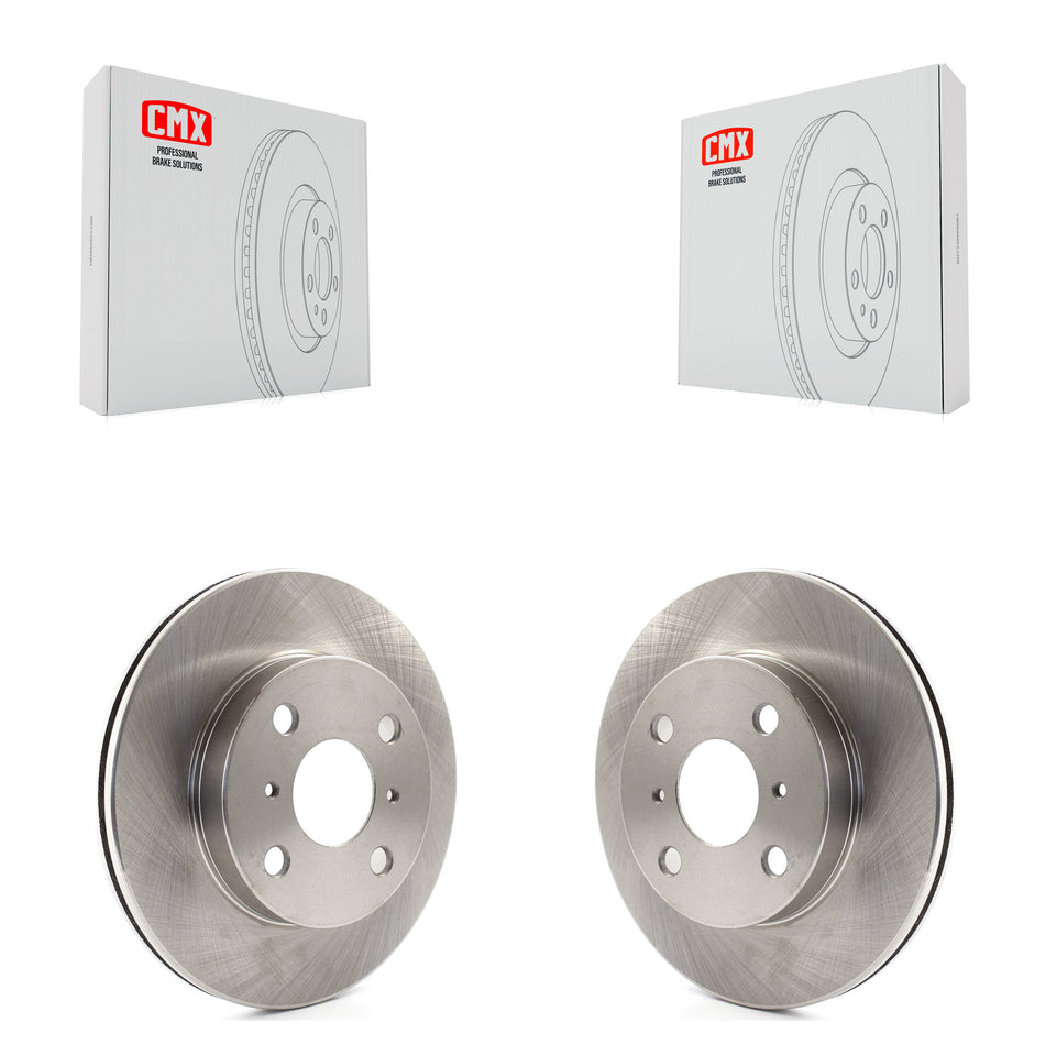 Front Disc Brake Rotors Pair For 2000 Toyota Echo To 08 00 K8-100322