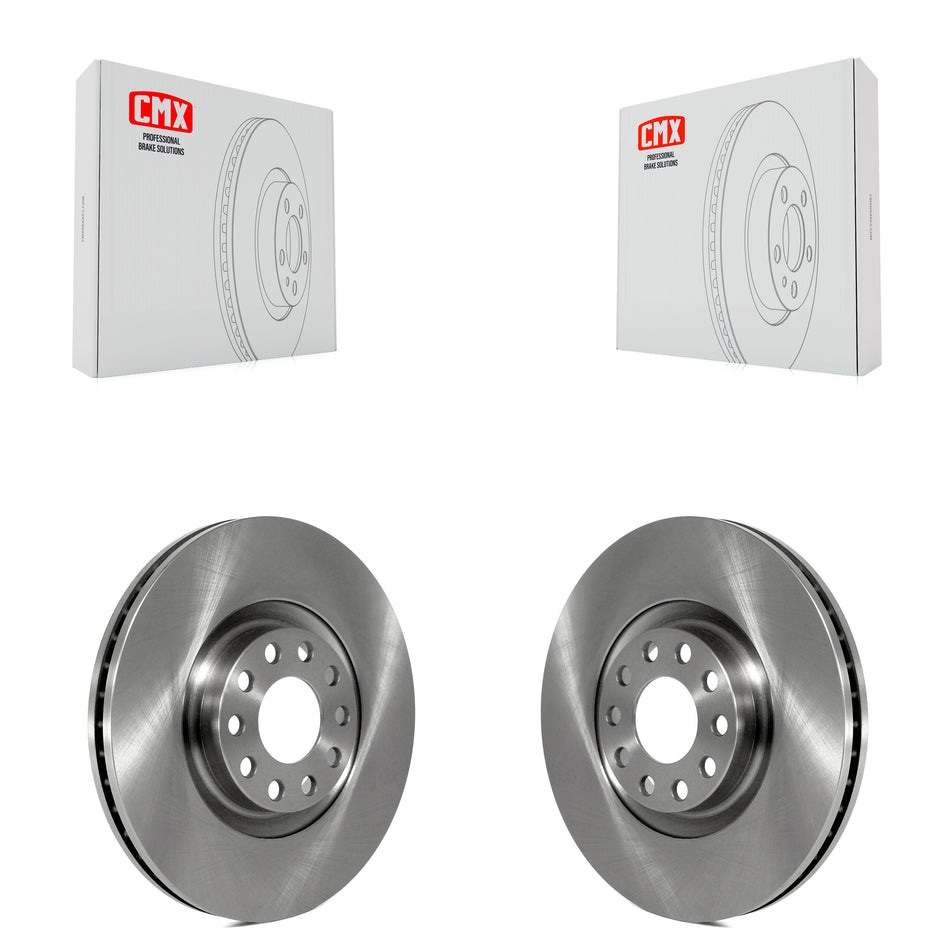 Front Disc Brake Rotors Pair For Audi A4 Quattro A6 Allroad S4 S6 K8-100329