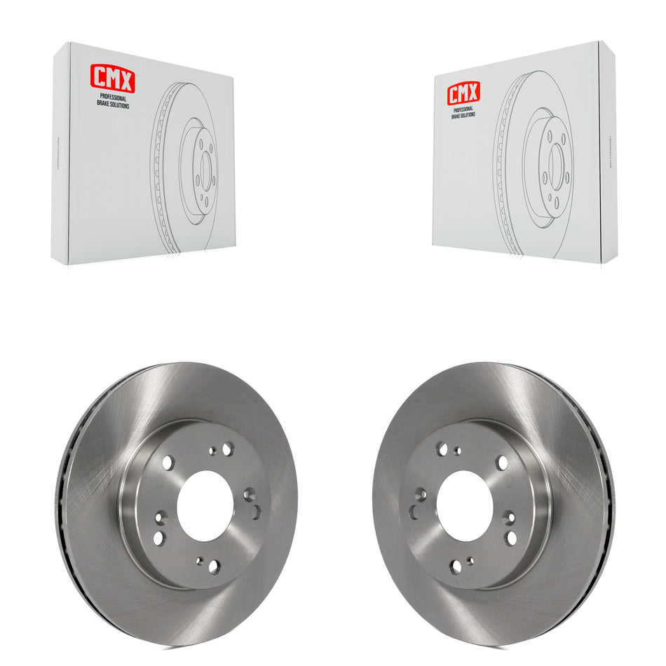 Front Disc Brake Rotors Pair For Honda Civic Acura RSX CR-Z K8-100335