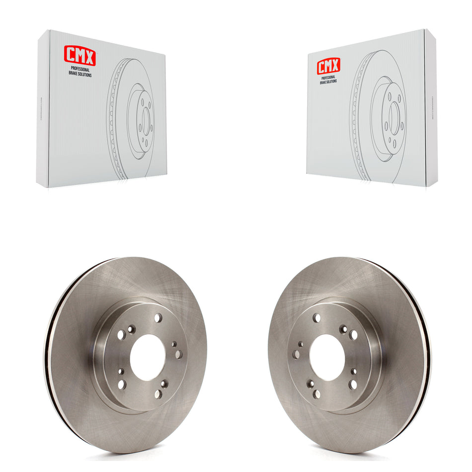 Front Disc Brake Rotors Pair For 2002-2004 Honda CR-V K8-100337