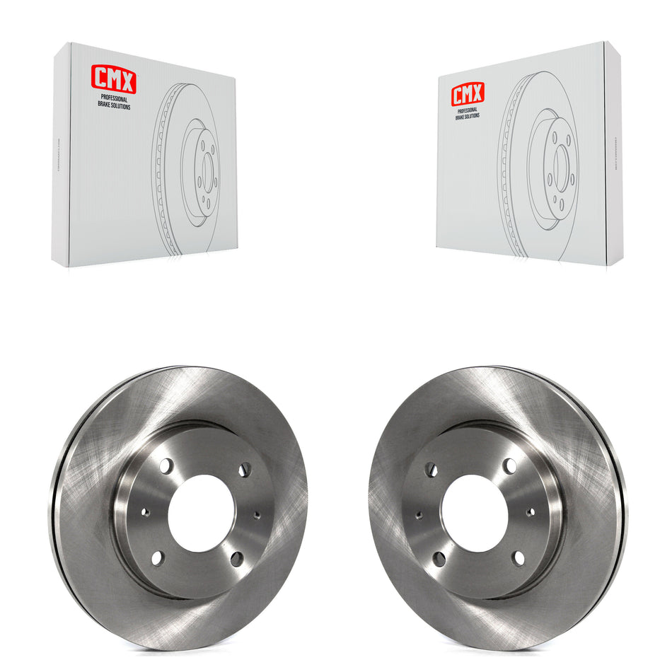Front Disc Brake Rotors Pair For Hyundai Elantra Sonata Kia Optima Magentis K8-100351