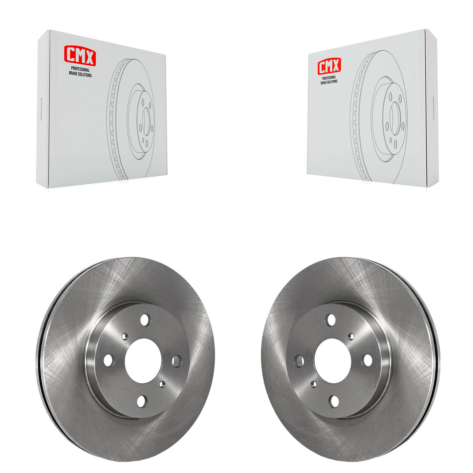 Front Disc Brake Rotors Pair For 2004-2006 Scion xB xA K8-100366
