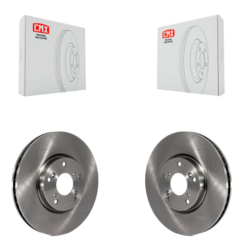 Front Disc Brake Rotors Pair For 2004-2005 Acura TL Automatic transmission K8-100368