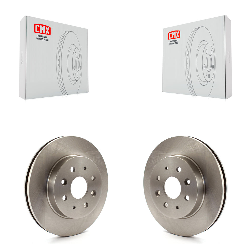 Front Disc Brake Rotors Pair For 2003-2005 Kia Rio K8-100373