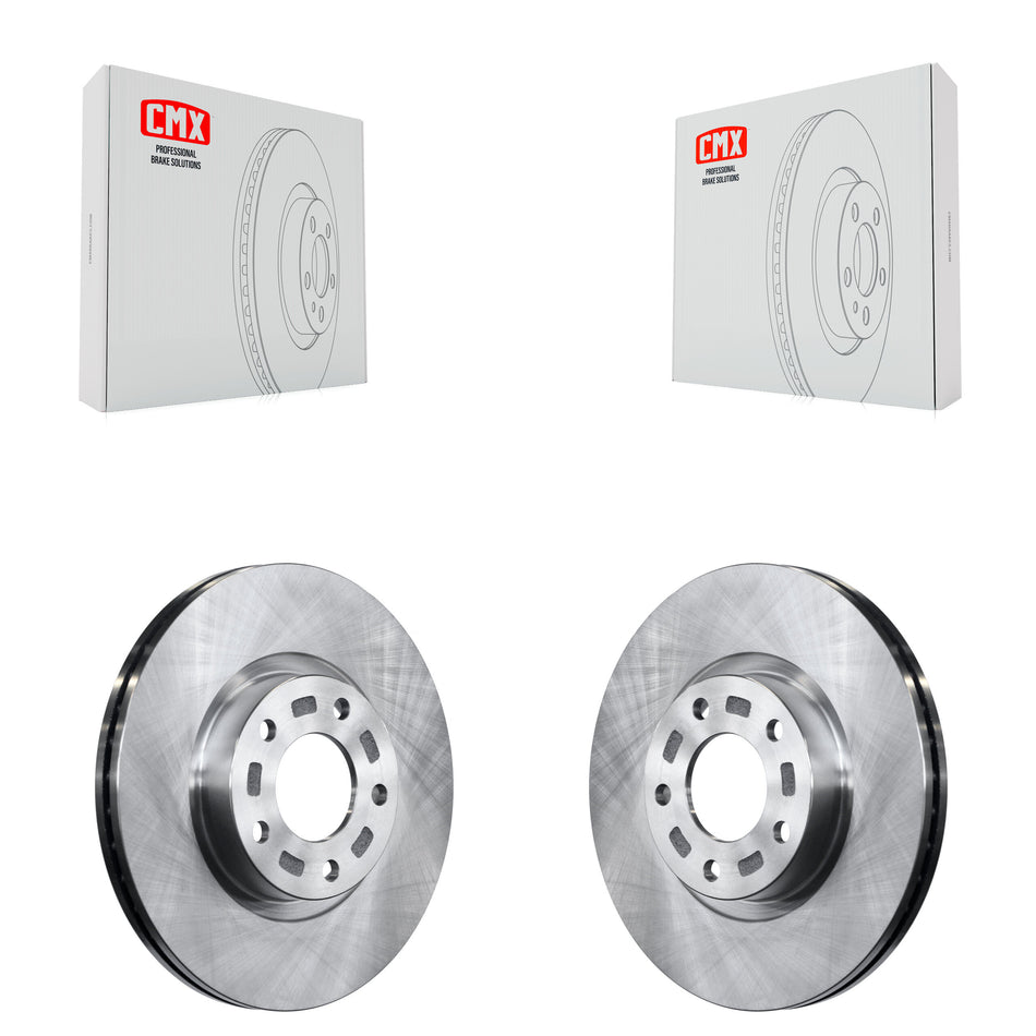 Front Disc Brake Rotors Pair For Mazda 3 5 Sport K8-100379