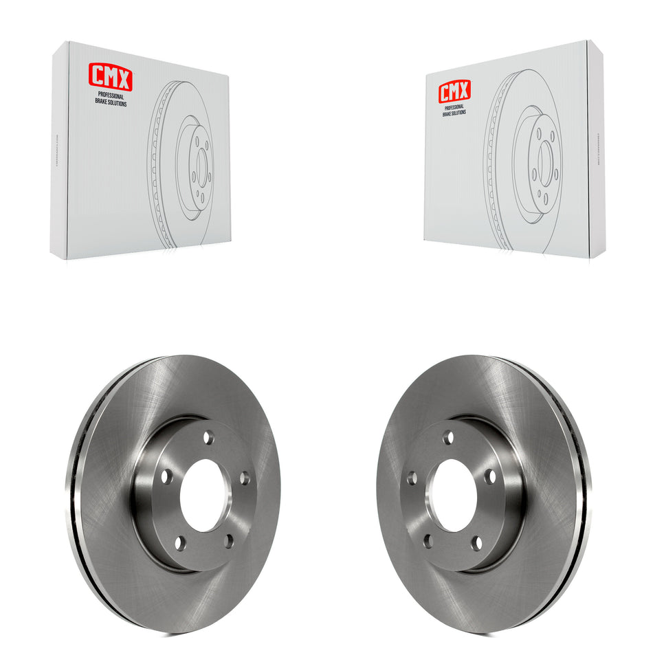 Front Disc Brake Rotors Pair For Mazda 3 Sport K8-100384