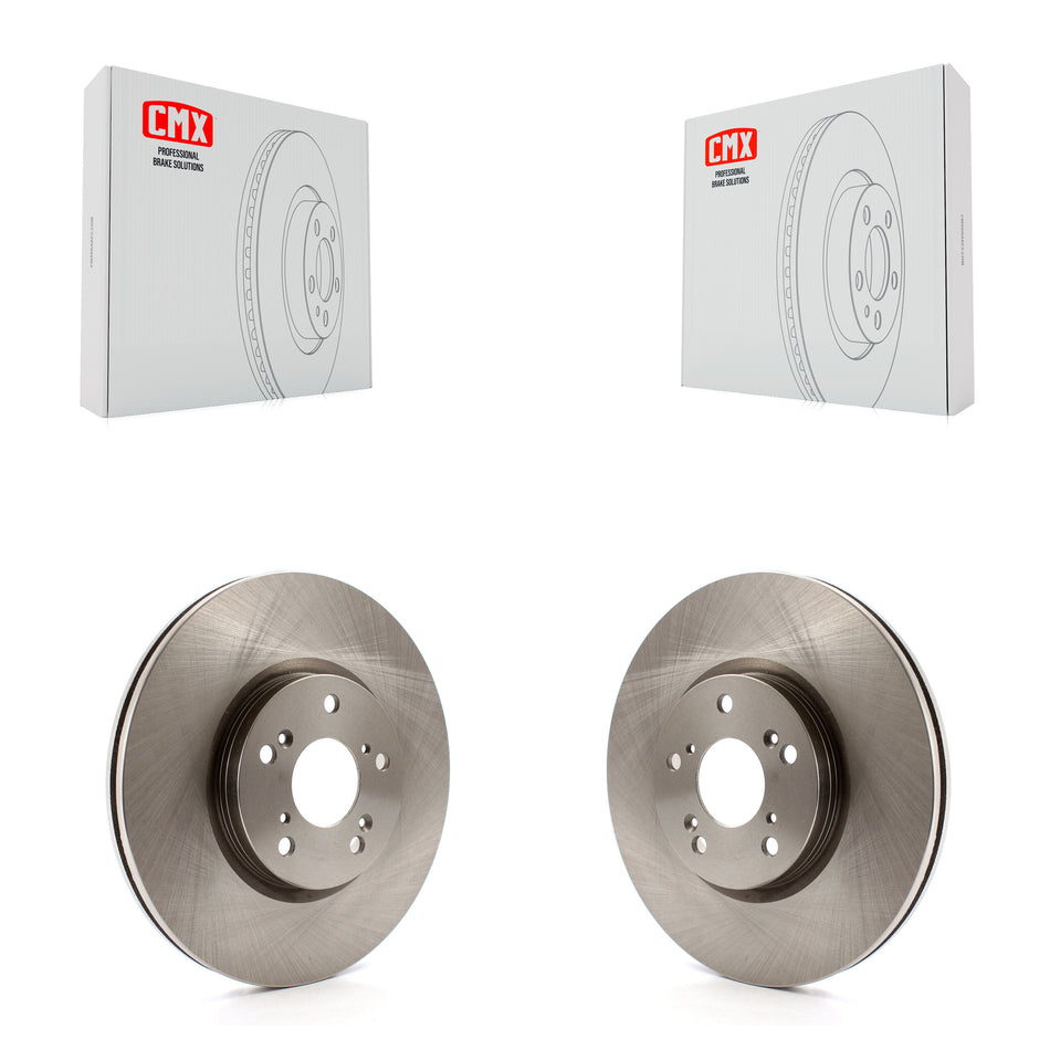 Front Disc Brake Rotors Pair For Acura TL K8-100386