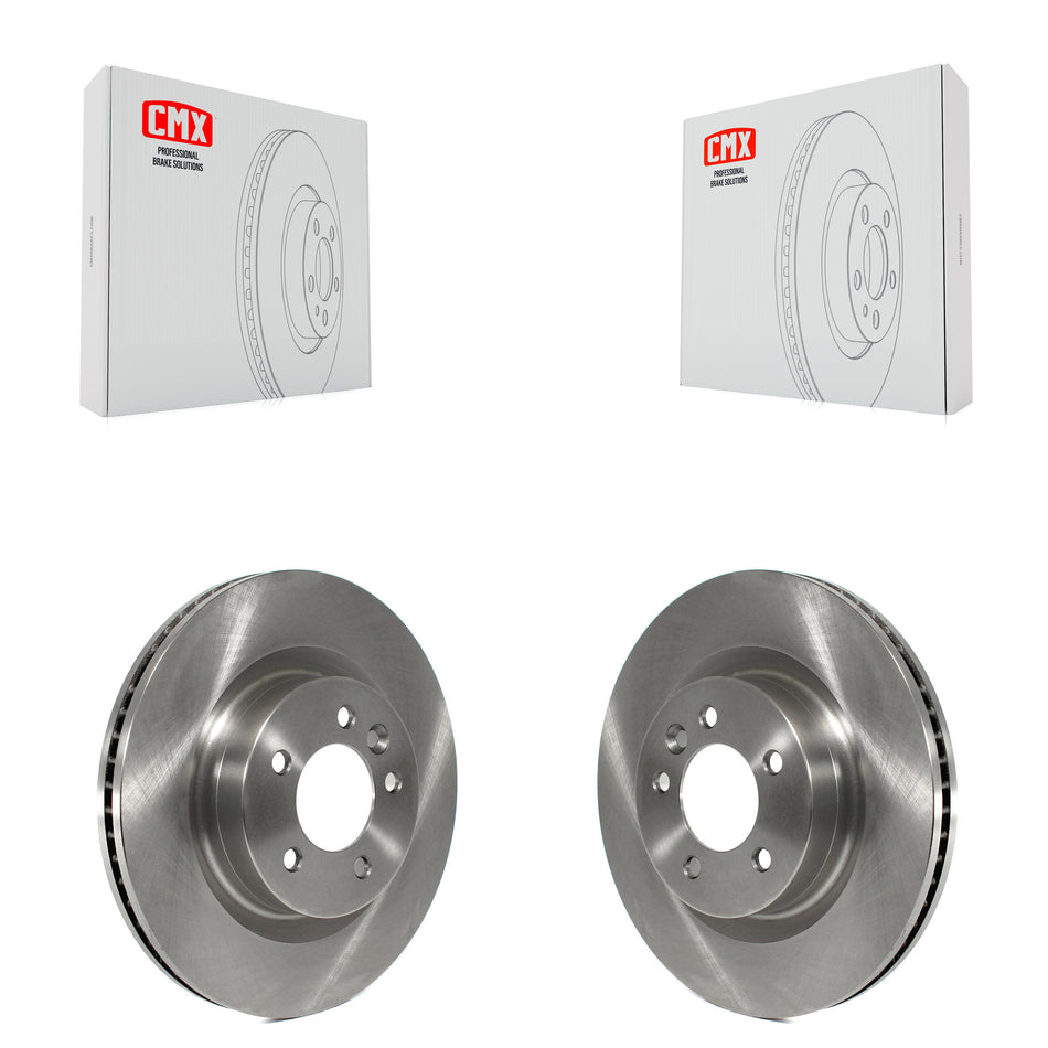 Front Disc Brake Rotors Pair For Land Rover Range Sport LR3 K8-100398