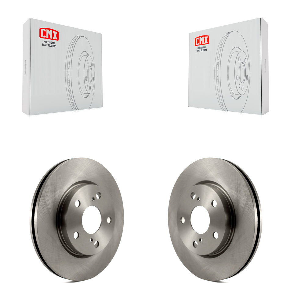 Front Disc Brake Rotors Pair For Toyota RAV4 Scion xB Prius V Lexus HS250h K8-100428