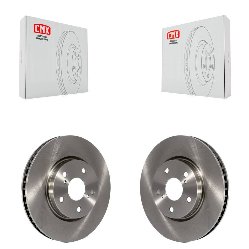 Front Disc Brake Rotors Pair For Lexus IS250 K8-100431