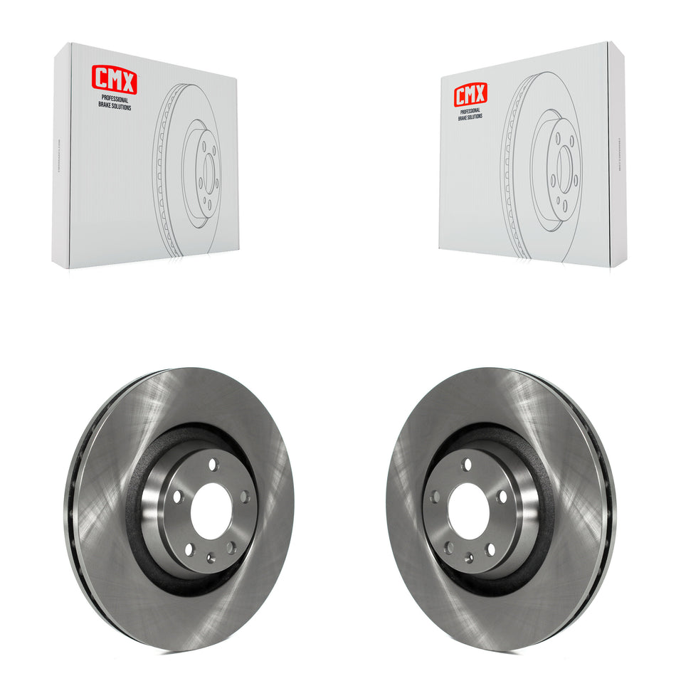 Front Disc Brake Rotors Pair For Audi A6 Quattro With 347mm Diameter Rotor K8-100432