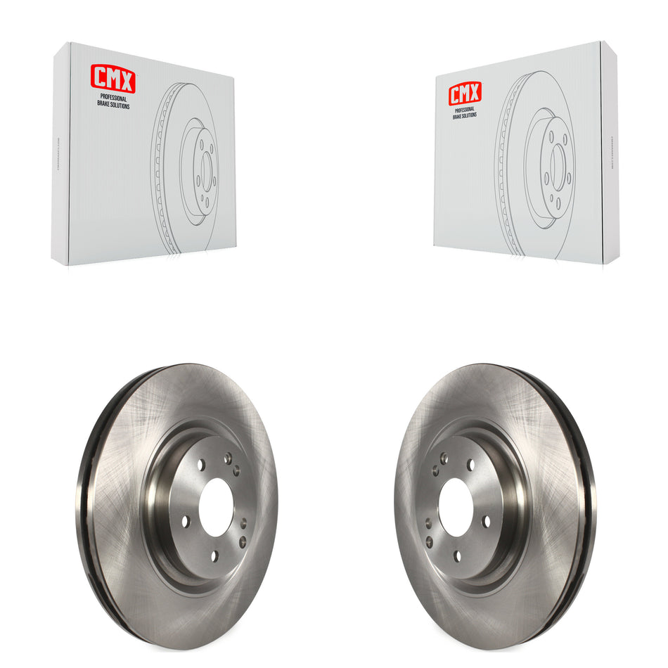 Front Disc Brake Rotors Pair For Mercedes-Benz C230 CLK350 SLK350 C320 SLK280 SLK300 K8-100438