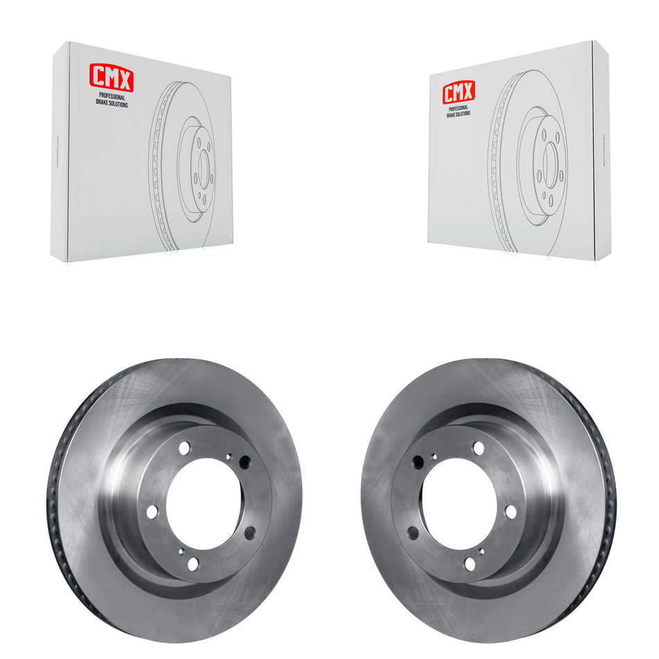 Front Disc Brake Rotors Pair For Toyota Tundra Sequoia Lexus LX570 Land Cruiser K8-100454