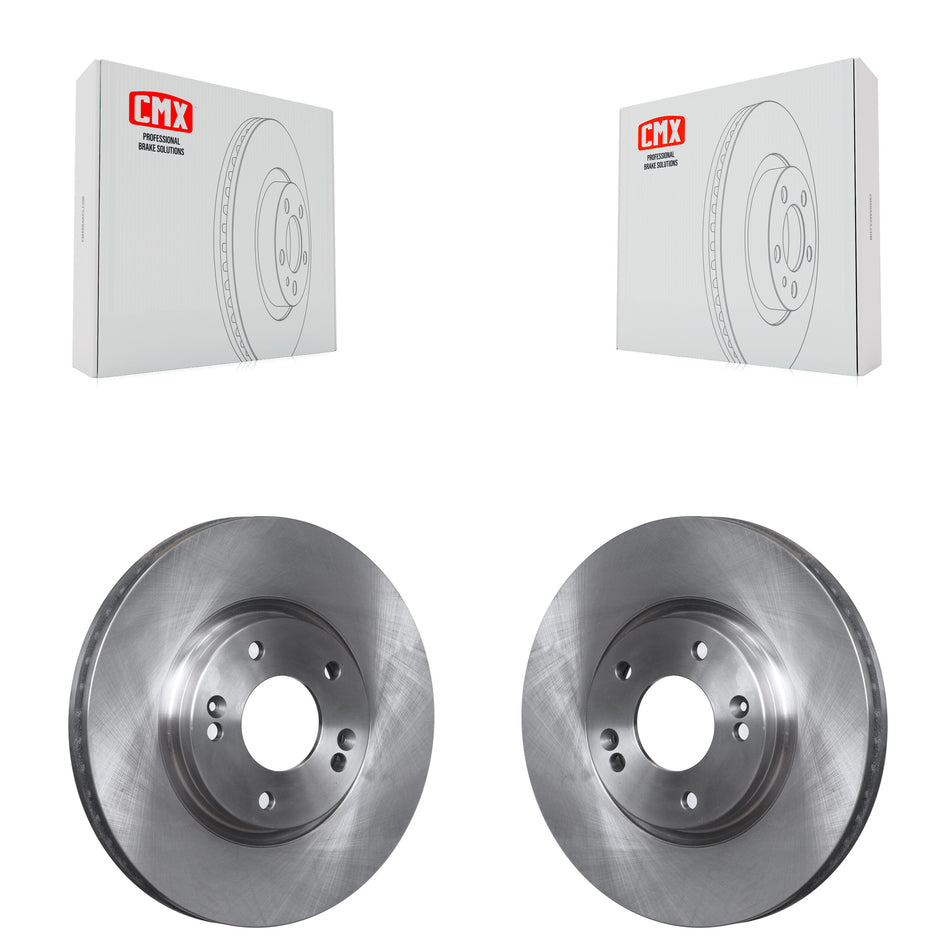 Front Disc Brake Rotors Pair For 2007-2009 Hyundai Santa Fe K8-100457