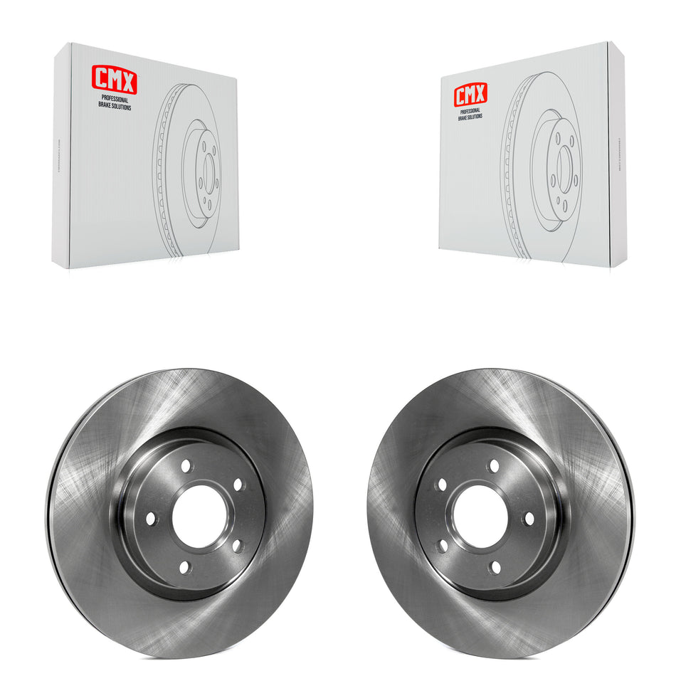 Front Disc Brake Rotors Pair For Ford Escape Volvo C-Max S40 C70 C30 V50 K8-100460
