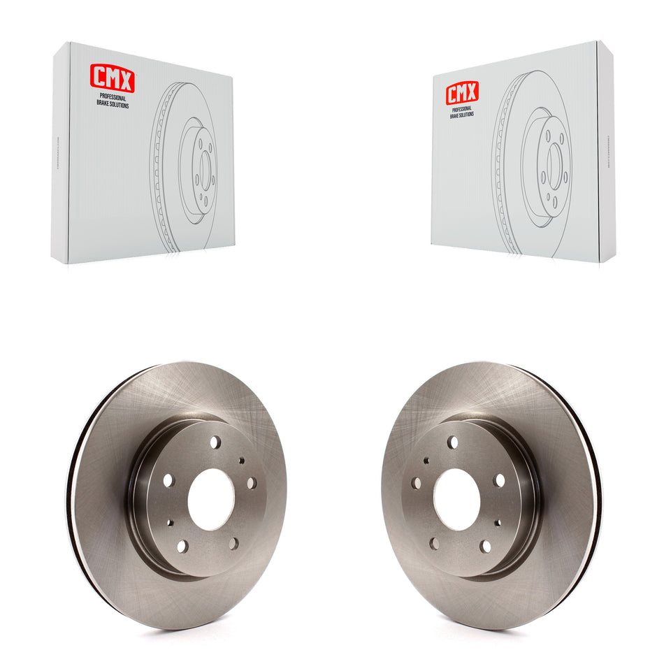 Front Disc Brake Rotors Pair For Suzuki SX4 Crossover K8-100463