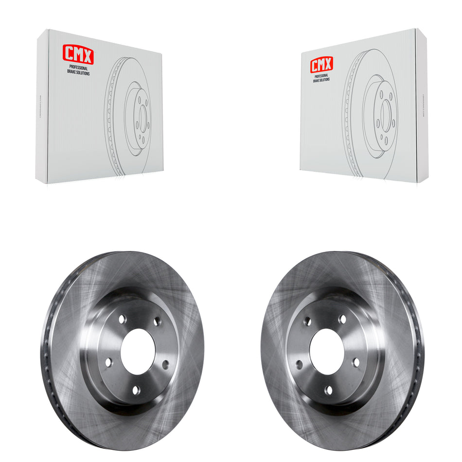 Front Disc Brake Rotors Pair For Nissan Rogue Sentra Select K8-100469