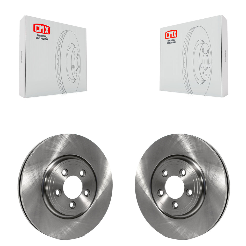 Front Disc Brake Rotors Pair For Jaguar XF XJ8 S-Type XK Vanden Plas K8-100472