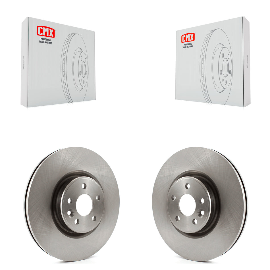 Front Disc Brake Rotors Pair For Volvo S60 XC70 S80 V60 V70 With 336mm Diameter Rotor K8-100476