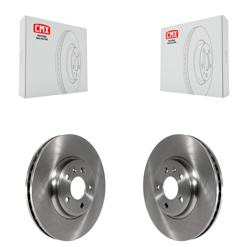 Front Disc Brake Rotors Pair For Audi A4 Quattro Q5 A5 allroad K8-100484