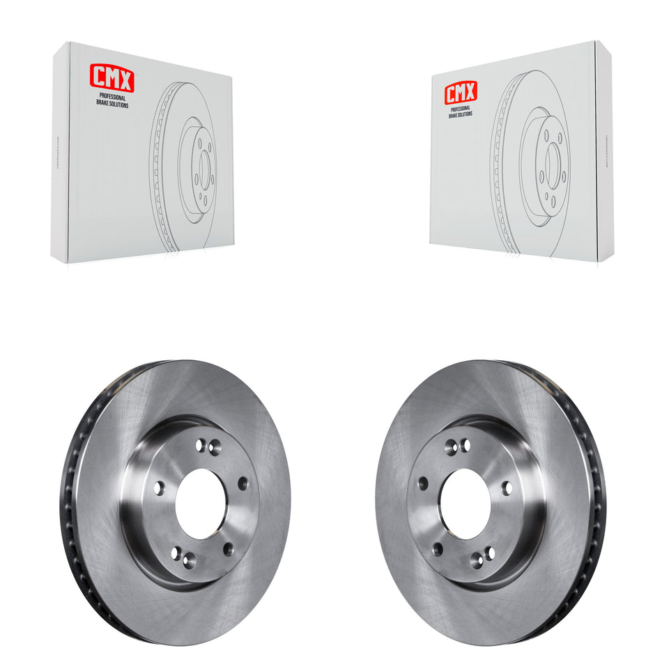 Front Disc Brake Rotors Pair For Kia Forte Soul Koup Forte5 K8-100495