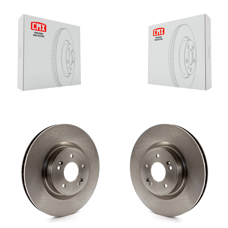 Front Disc Brake Rotors Pair For Hyundai Genesis Coupe K8-100497