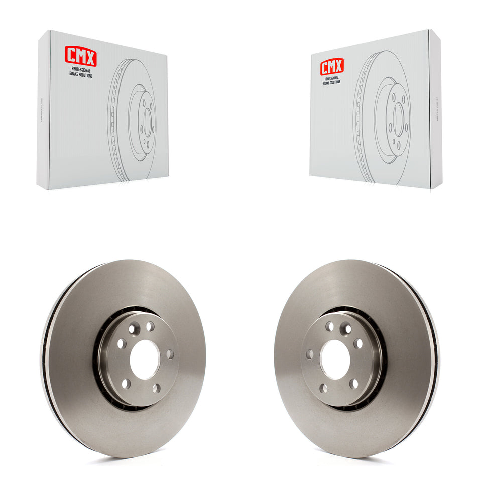 Front Disc Brake Rotors Pair For Volvo XC60 K8-100499