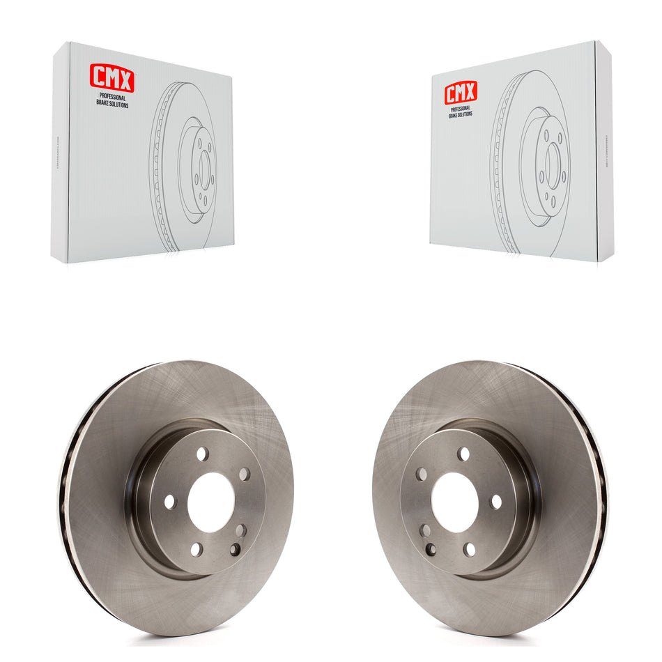 Front Disc Brake Rotors Pair For Mercedes-Benz E350 C300 C350 E400 SLC300 E250 K8-100503