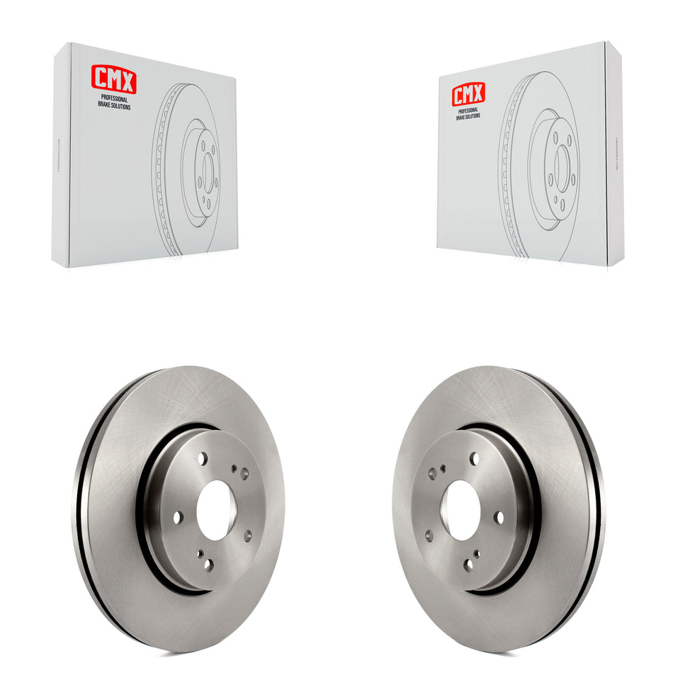Front Disc Brake Rotors Pair For 2010-2013 Suzuki Kizashi K8-100505