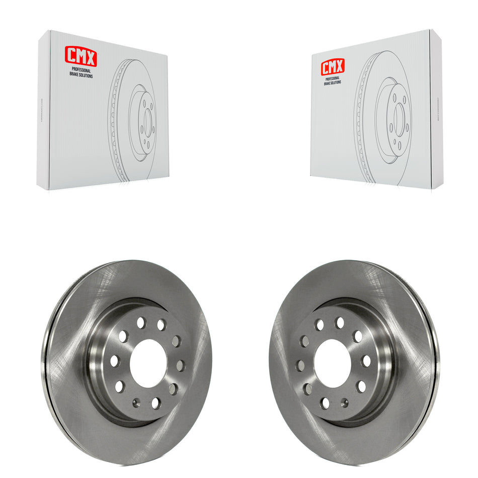 Front Disc Brake Rotors Pair For Volkswagen Jetta GTI Audi A3 Quattro With 280mm Diameter Rotor K8-100514