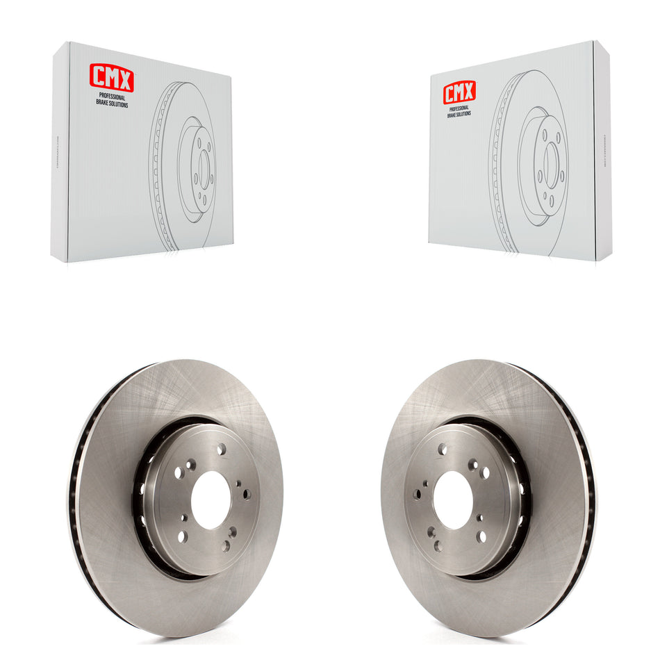 Front Disc Brake Rotors Pair For Acura RDX ILX K8-100532