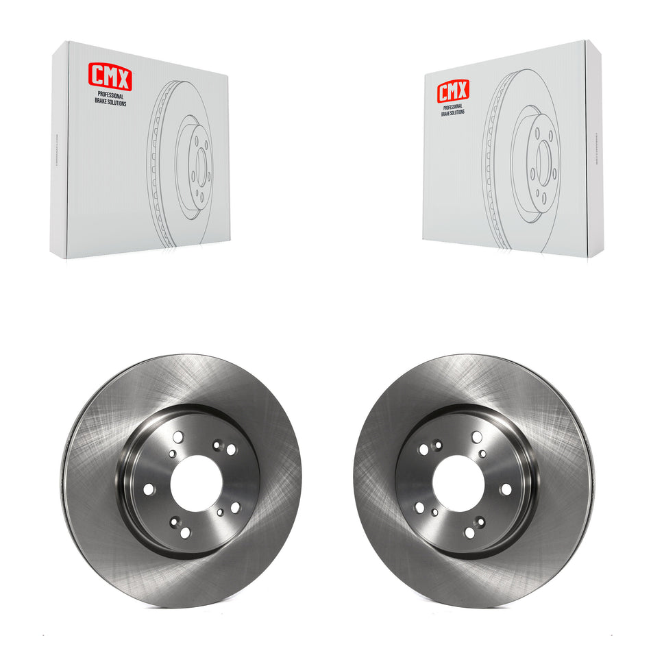 Front Disc Brake Rotors Pair For Honda Accord HR-V CR-V K8-100534