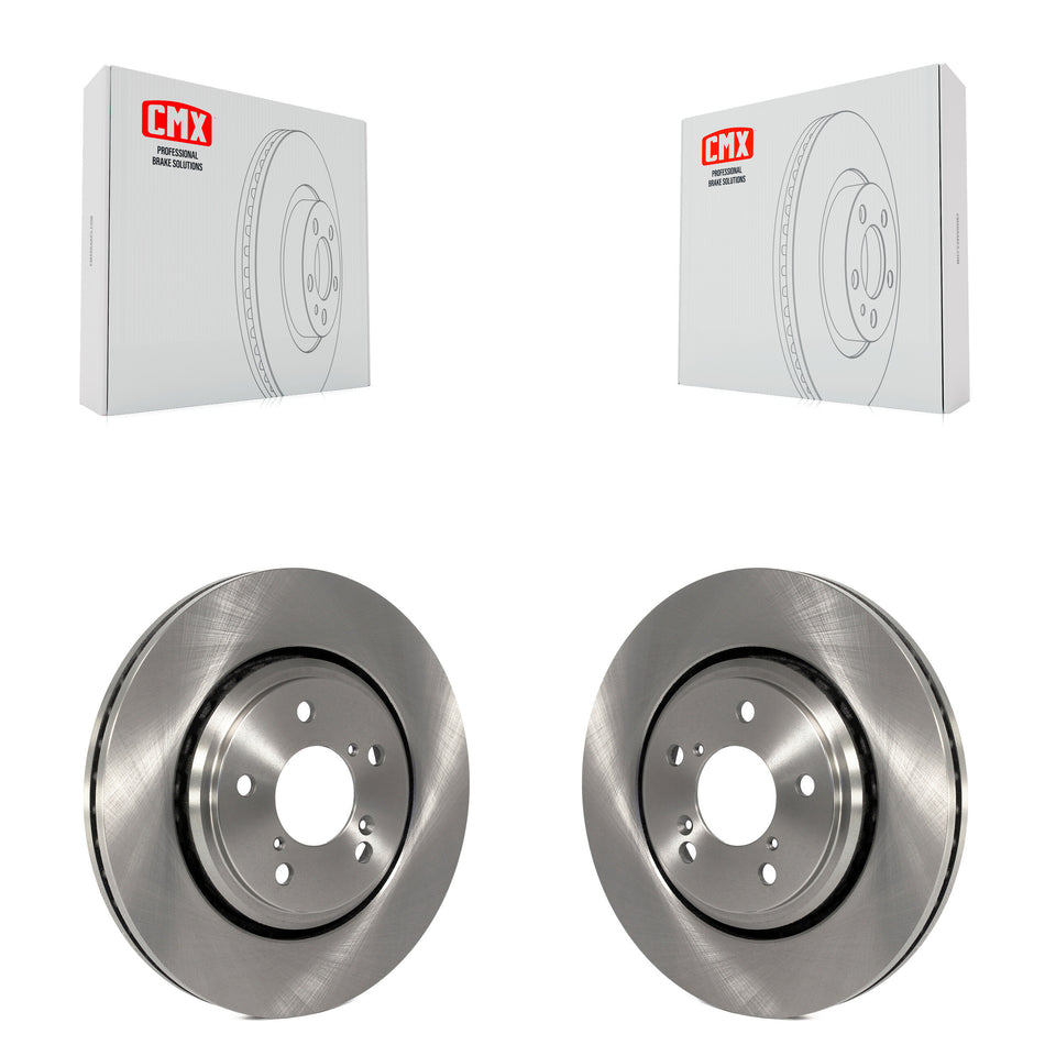 Front Disc Brake Rotors Pair For Honda Pilot Odyssey Acura MDX Ridgeline Passport K8-100537