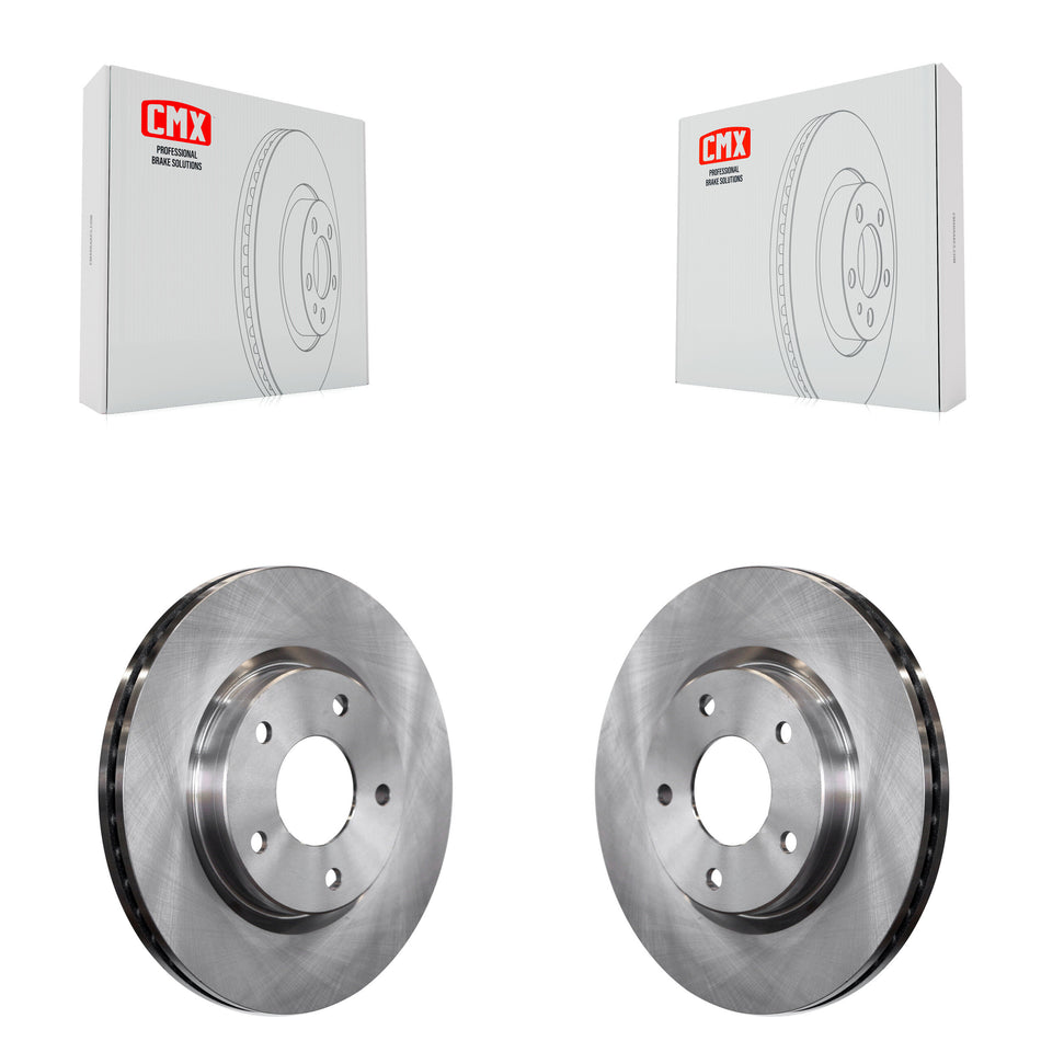 Front Disc Brake Rotors Pair For Nissan Sentra K8-100544