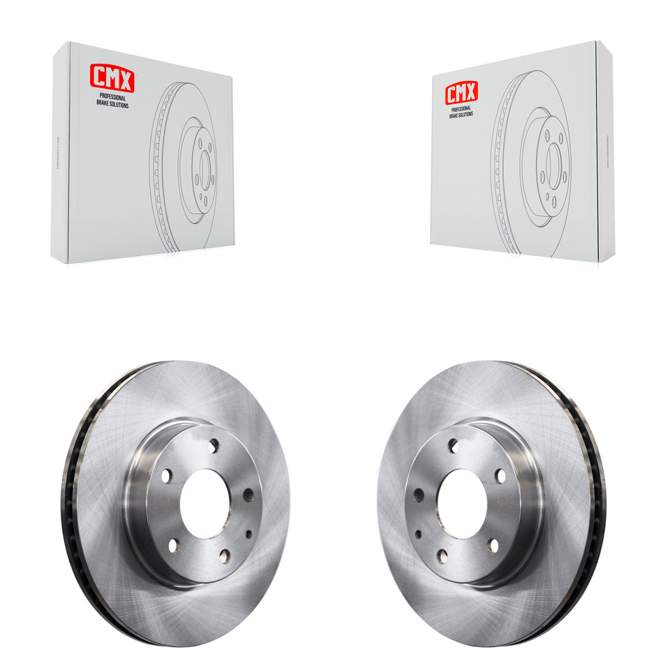 Front Disc Brake Rotors Pair For Mazda 3 CX-3 Sport K8-100545