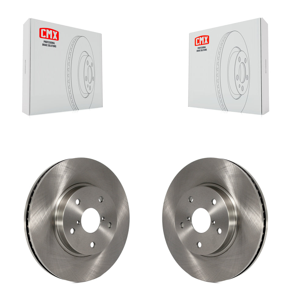 Front Disc Brake Rotors Pair For 2015-2019 Subaru Legacy 2.5L K8-100552