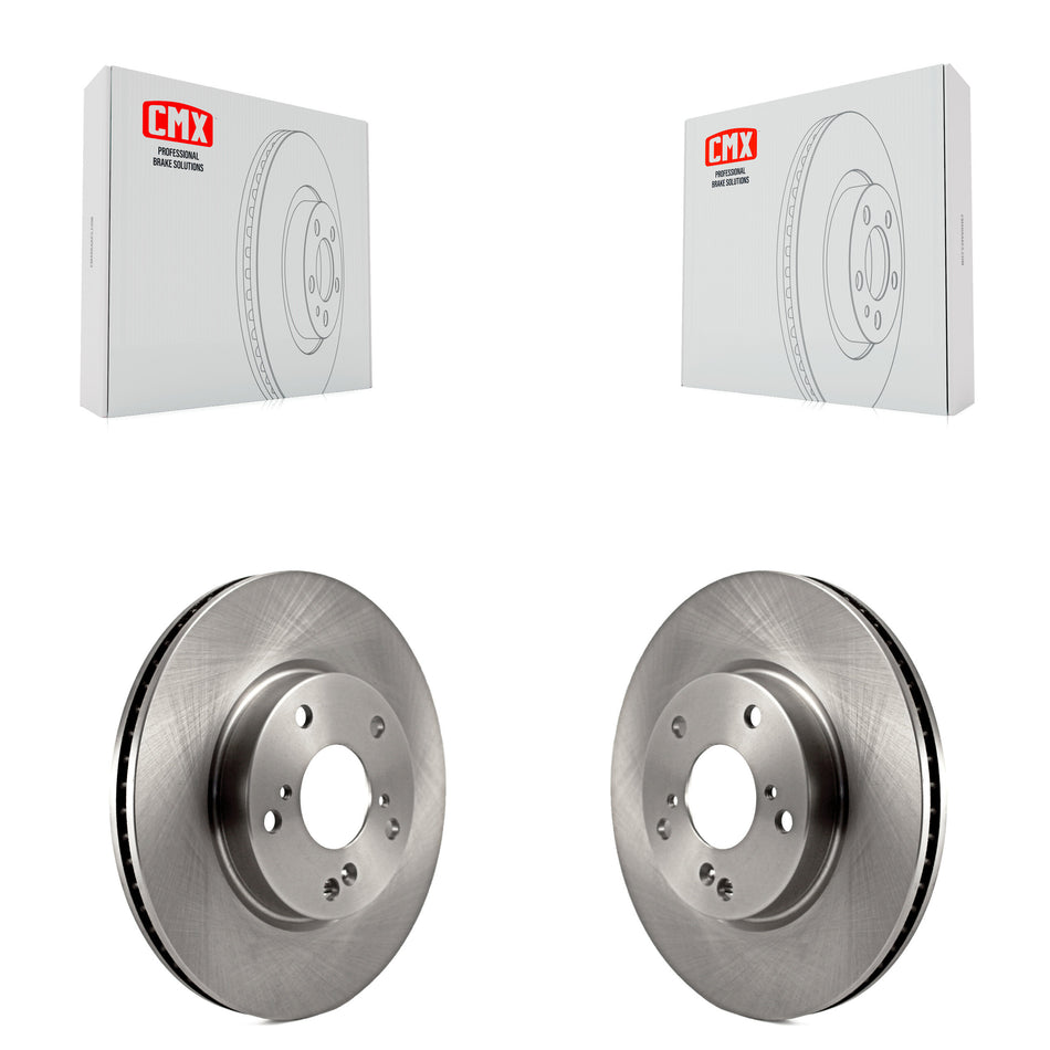 Front Disc Brake Rotors Pair For Honda Civic Accord Insight K8-100554