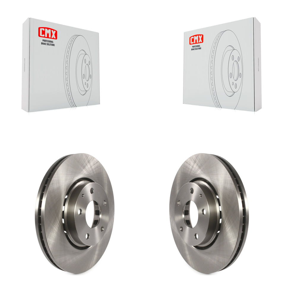 Front Disc Brake Rotors Pair For Mazda CX-5 6 K8-100558