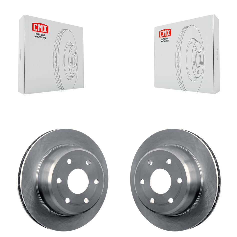 Rear Disc Brake Rotors Pair For Chevrolet Silverado 1500 GMC Tahoe Sierra Suburban Yukon Avalanche XL Cadillac Express Escalade Savana ESV EXT K8-100575