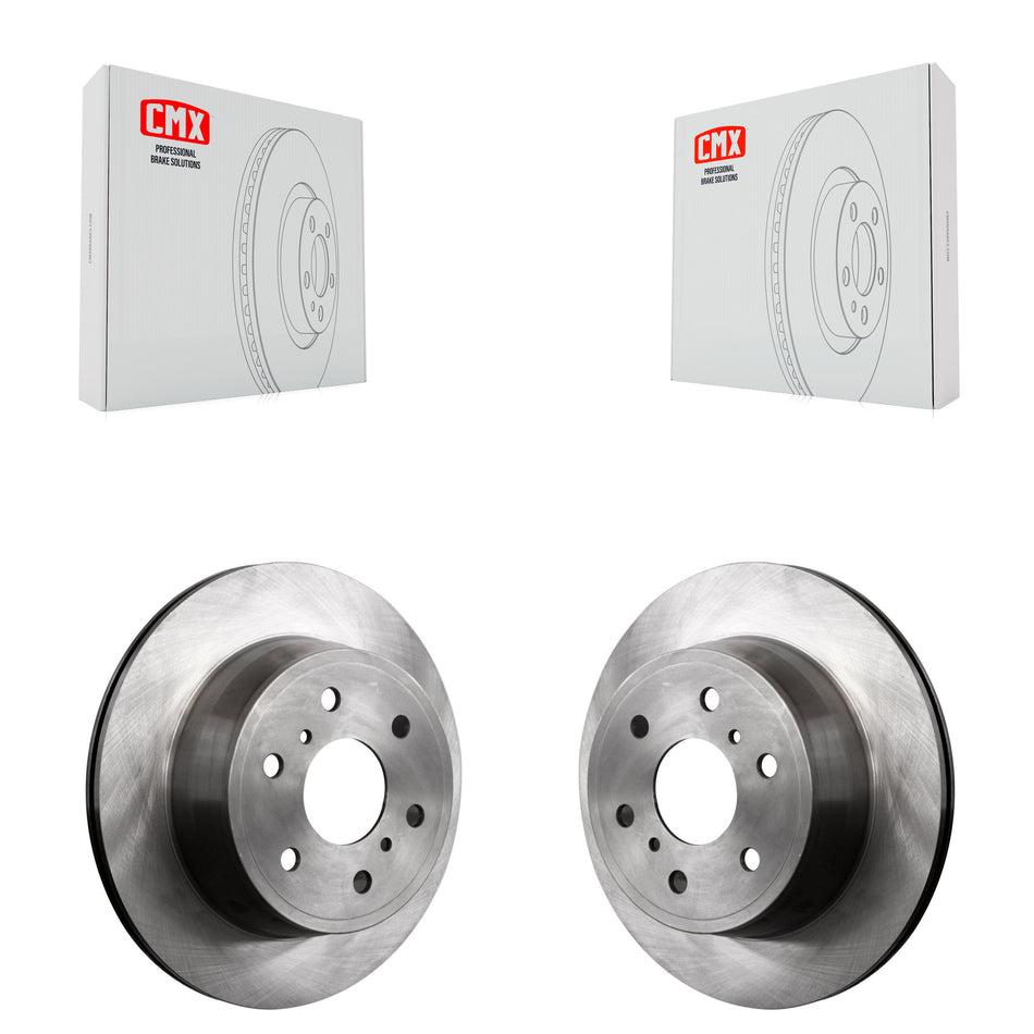 Rear Disc Brake Rotors Pair For Chevrolet Silverado 1500 GMC Sierra Tahoe Yukon Cadillac Suburban Escalade XL Avalanche ESV LD Classic EXT Limited K8-100597