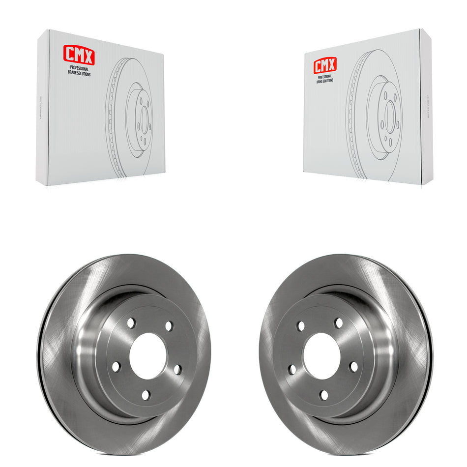 Rear Disc Brake Rotors Pair For 2008-2010 Chevrolet Cobalt SS K8-100605