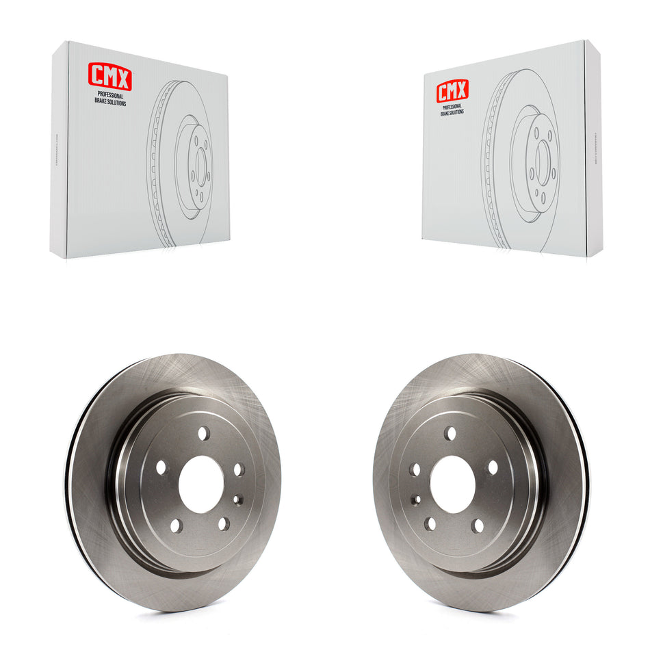 Rear Disc Brake Rotors Pair For Chevrolet Camaro Cadillac CTS K8-100609