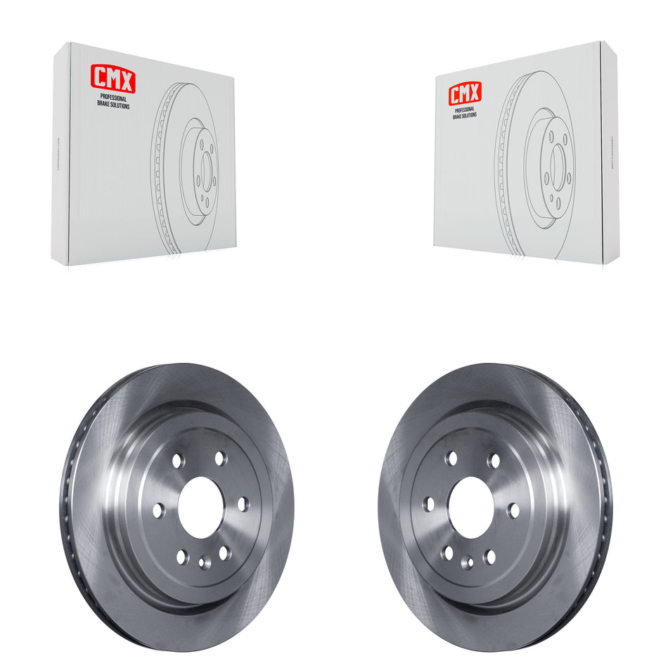 Rear Disc Brake Rotors Pair For Cadillac SRX Saab 9-4X K8-100611