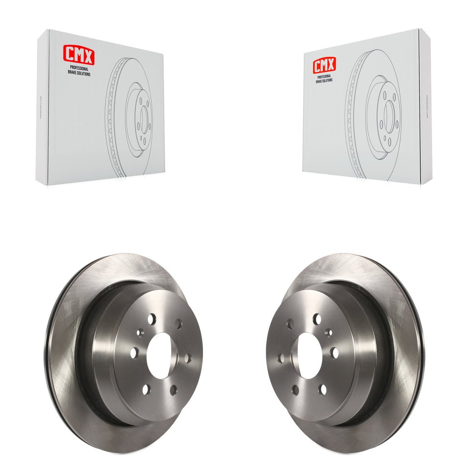 Rear Disc Brake Rotors Pair For 2015-2020 Chevrolet Colorado GMC Canyon K8-100621