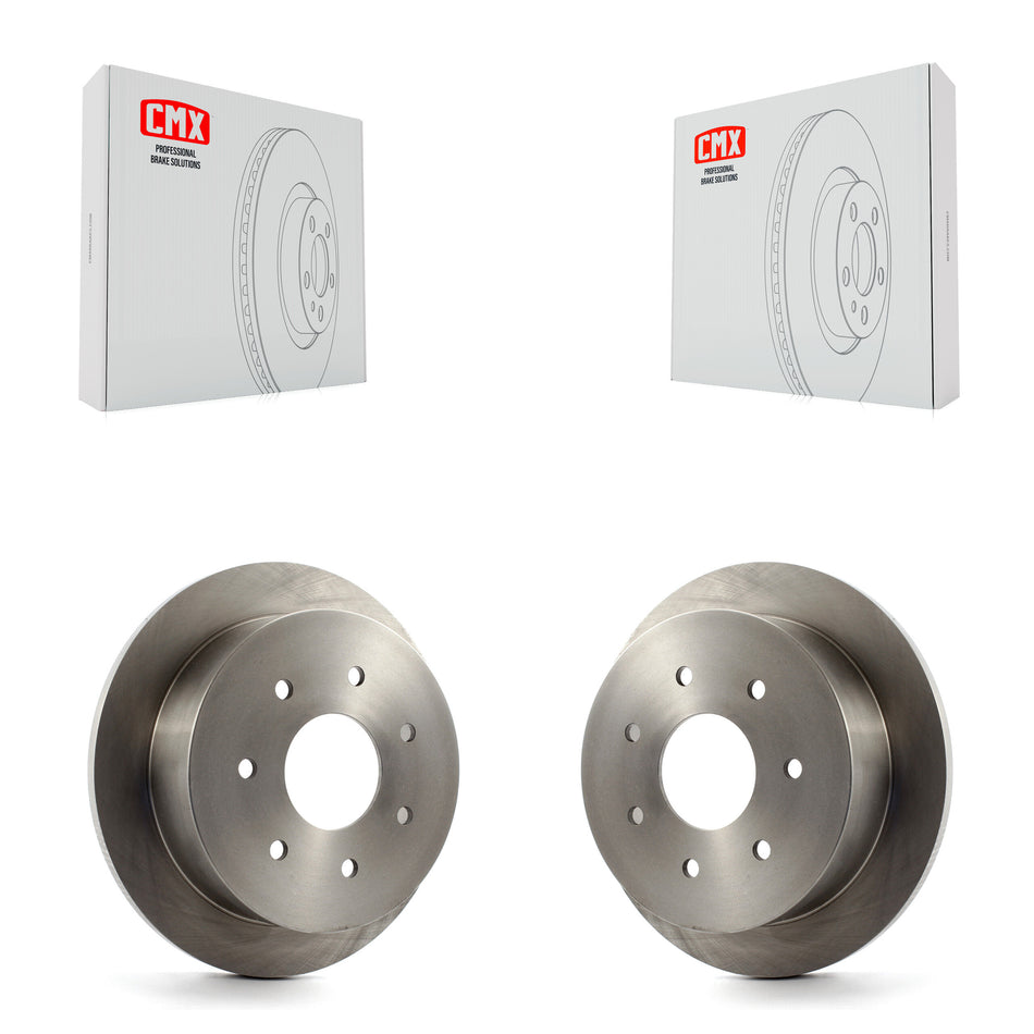 Rear Disc Brake Rotors Pair For Ford F-150 F-250 HD K8-100633