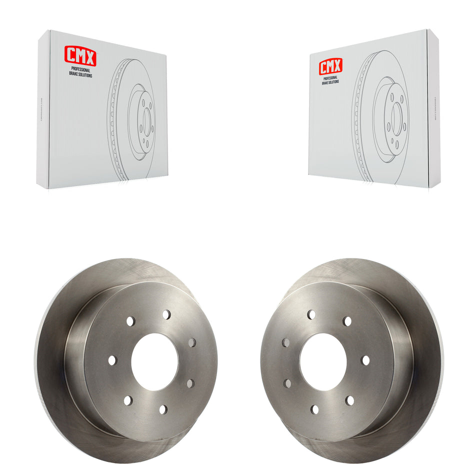 Rear Disc Brake Rotors Pair For Ford F-150 F-250 HD K8-100633