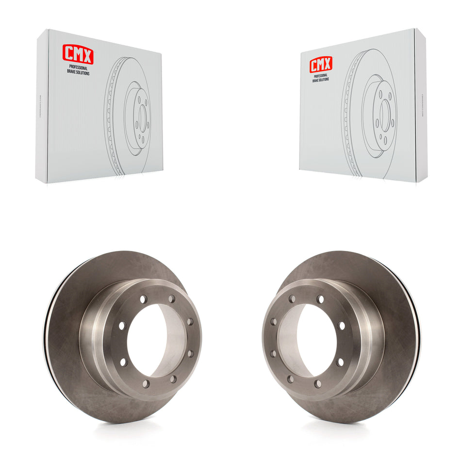 Rear Disc Brake Rotors Pair For Ford F-350 Super Duty F-450 K8-100656