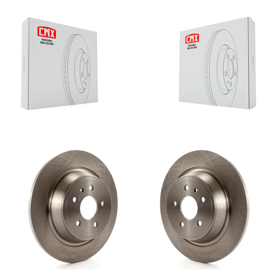 Rear Disc Brake Rotors Pair For Ford Fusion Escape Lincoln MKC MKZ MKX Continental K8-100673